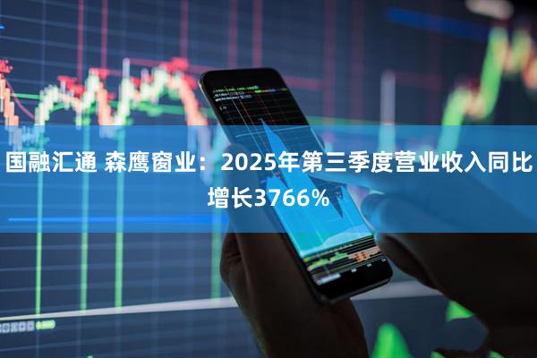 国融汇通 森鹰窗业：2025年第三季度营业收入同比增长3766%