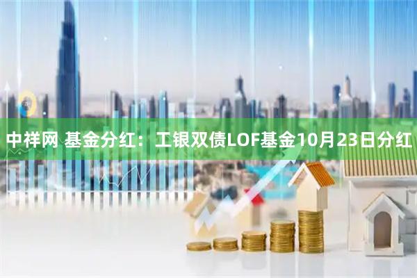 中祥网 基金分红：工银双债LOF基金10月23日分红